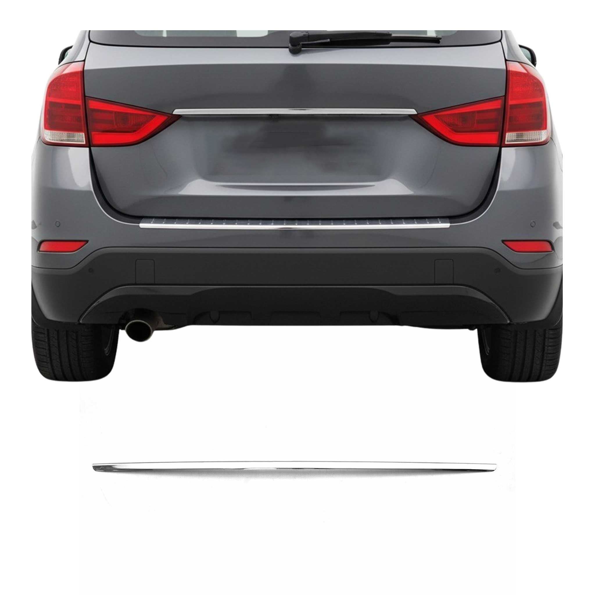 2010-2015 BMW X1 E84 Rear Trunk Tailgate Door Handle Cover Stainless Steel