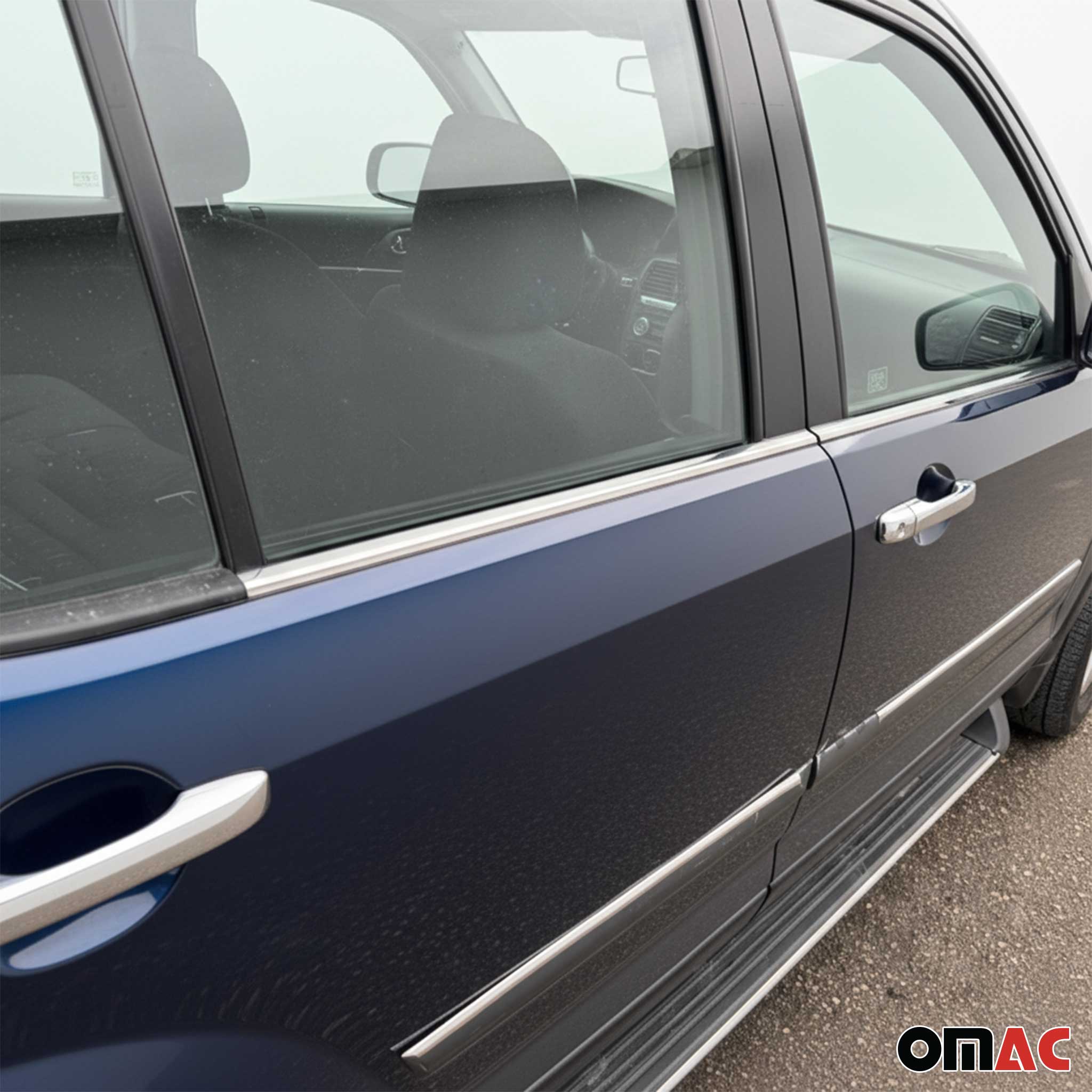 2007-2011 Honda CR-V Car Door Handle Cover Protector Silver Chrome 8 Pcs