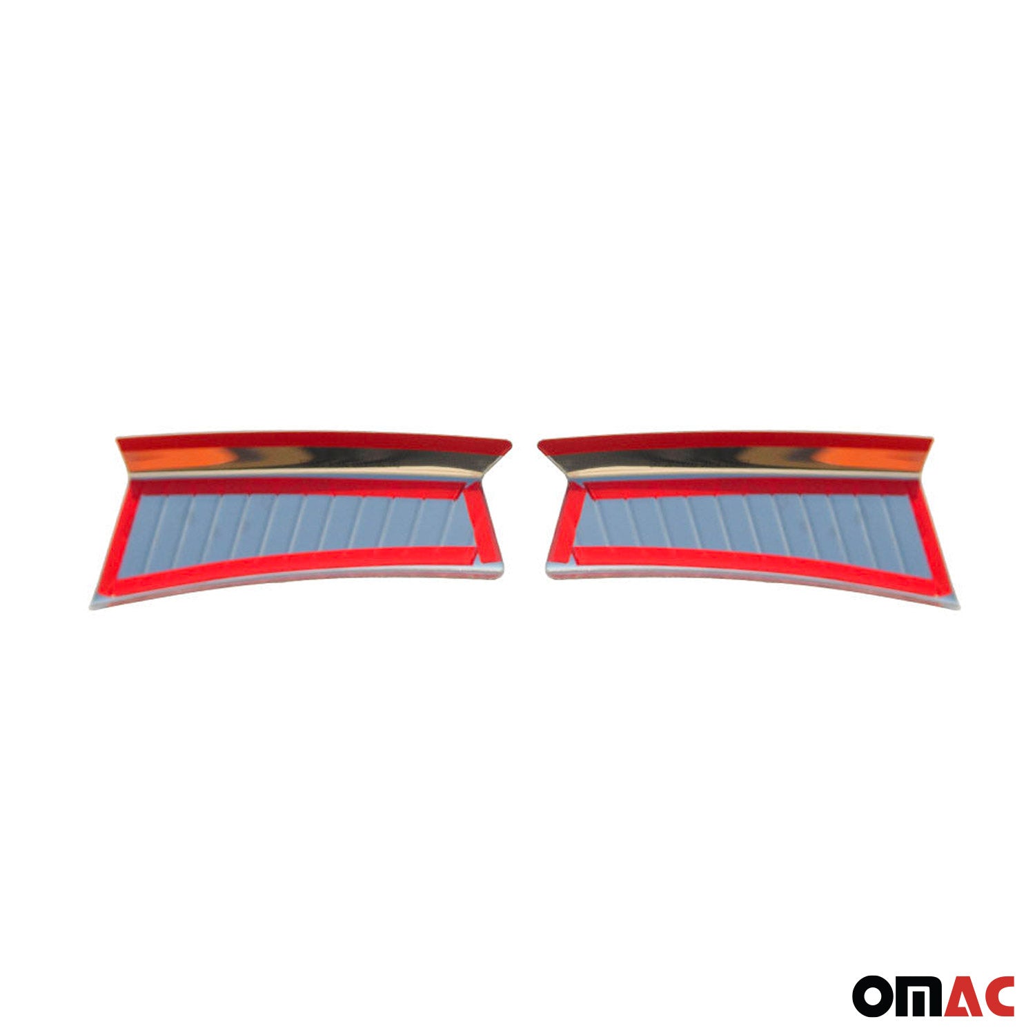 2013-2016 Ford Escape Trunk Sill Cover Bumper Guard Protector S. Steel 2Pcs