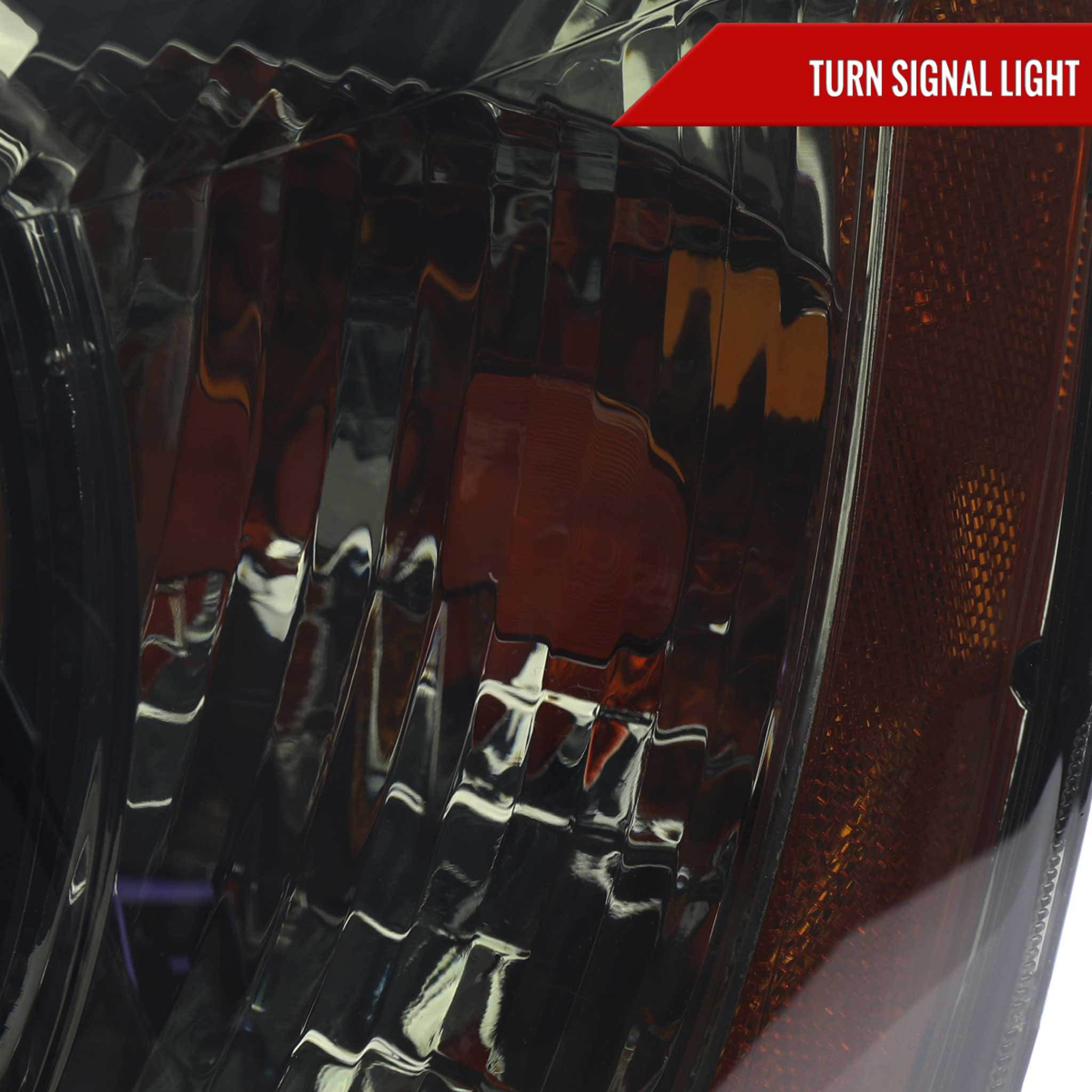 For Toyota Highlander 2001-2003 Factory Style Headlights Chrome Housing Smoked Lens