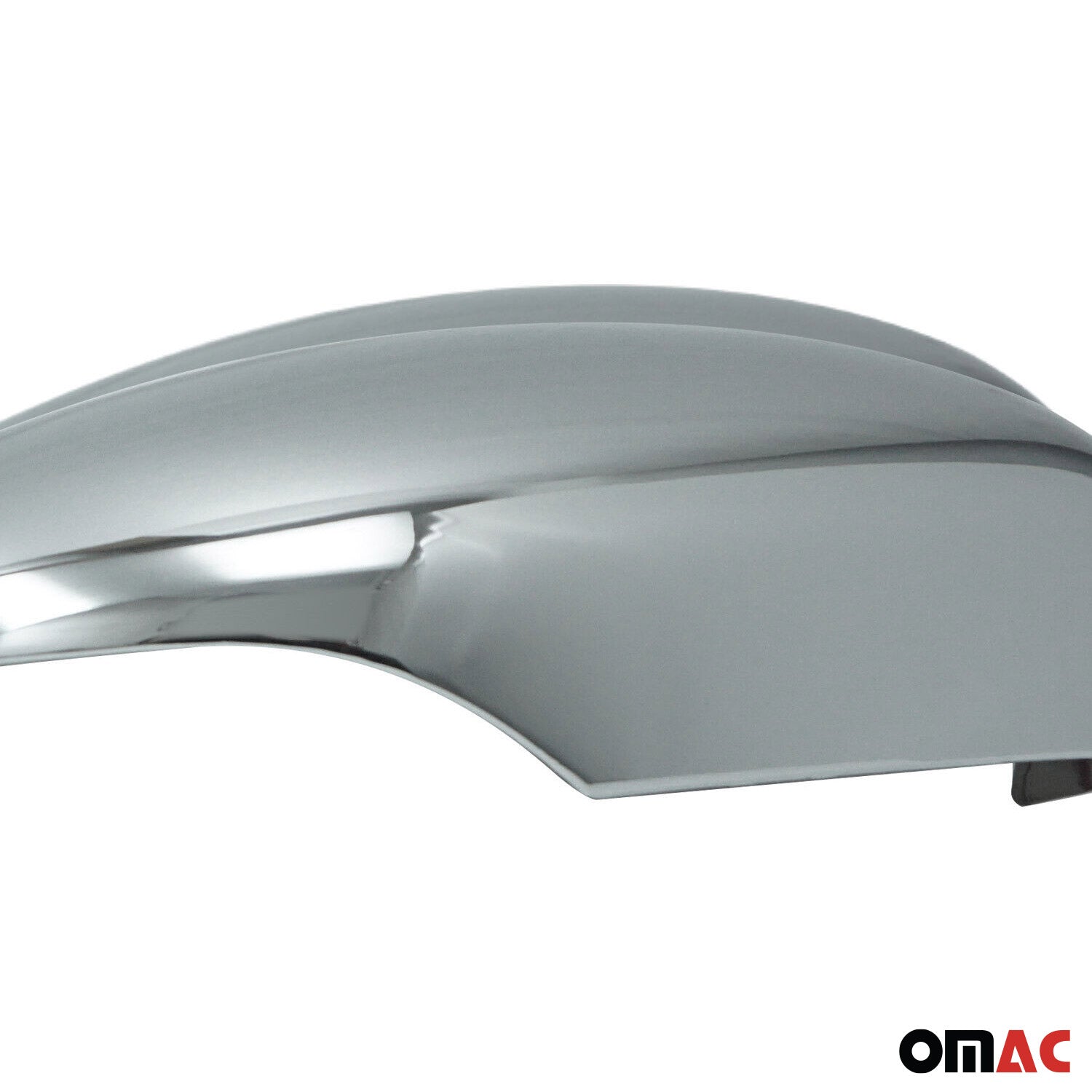 2011-2019 Ford Fiesta / B-Max Side Mirror Cover Caps Chrome Stainless Steel Silver 2Pcs