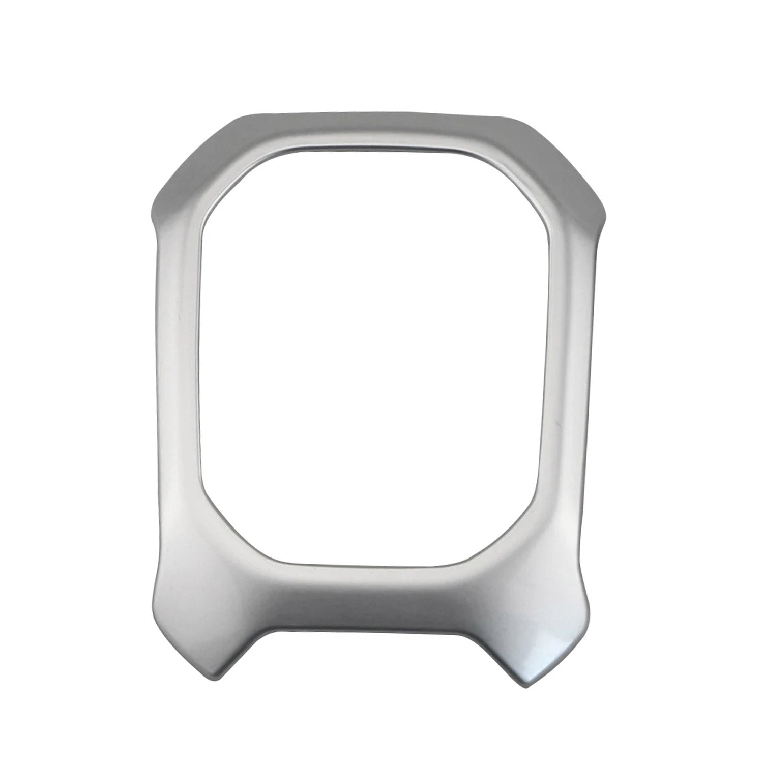 2015-2024 Jeep Renegade Gear Shift Knob Frame Silver Chrome 1Pc