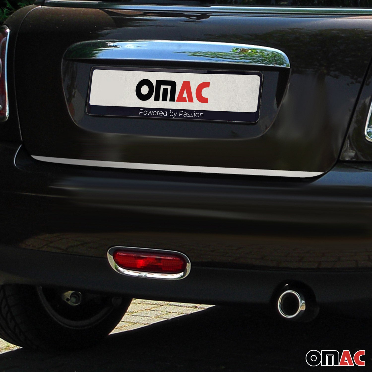 2006-2013 Mini Cooper R56 Rear Trunk Molding Trim Stainless Steel Silver 1Pc