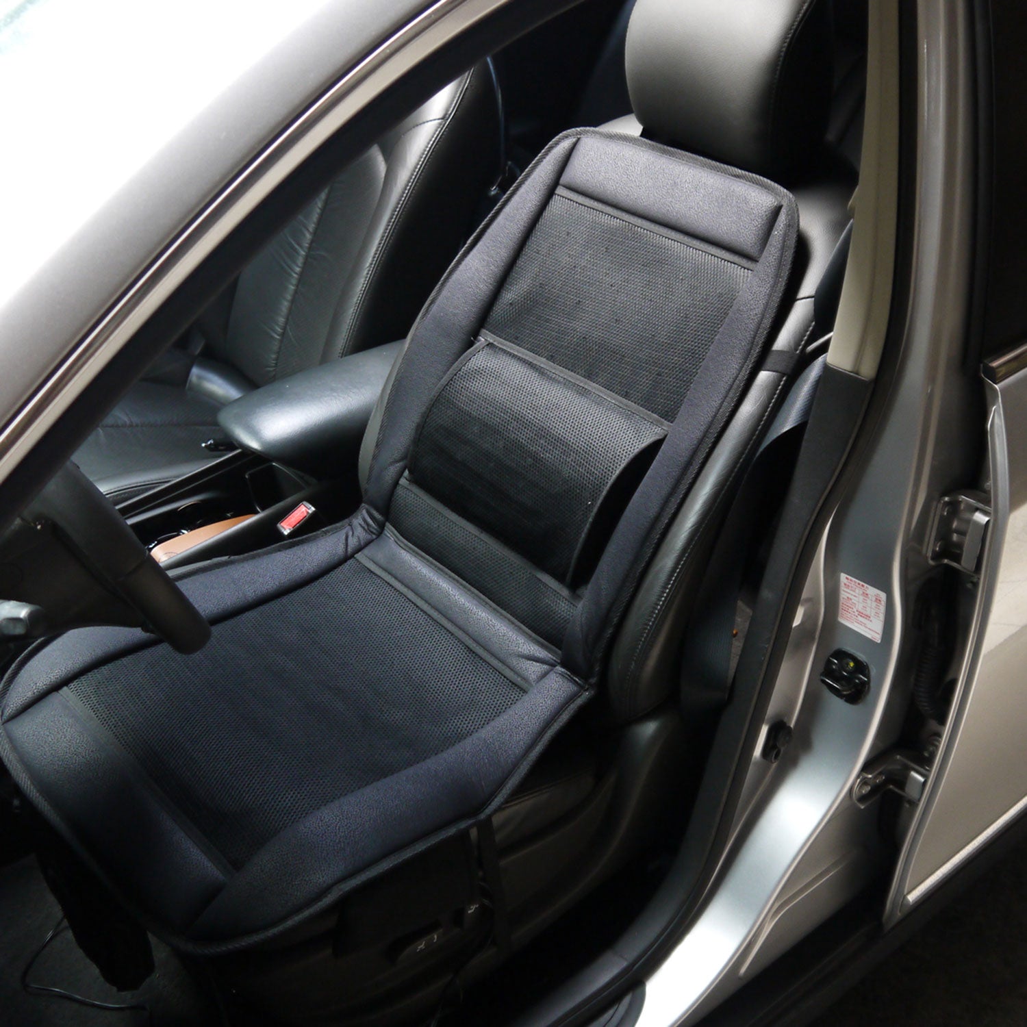 3-in-1 Seat Cover Warmer + Cooler + Massager + Remote Control