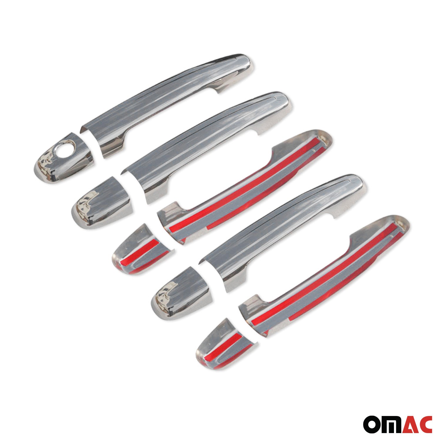 2006-2012 Toyota RAV4 Car Door Handle Cover Protector Stainless Steel Chrome 10 Pcs