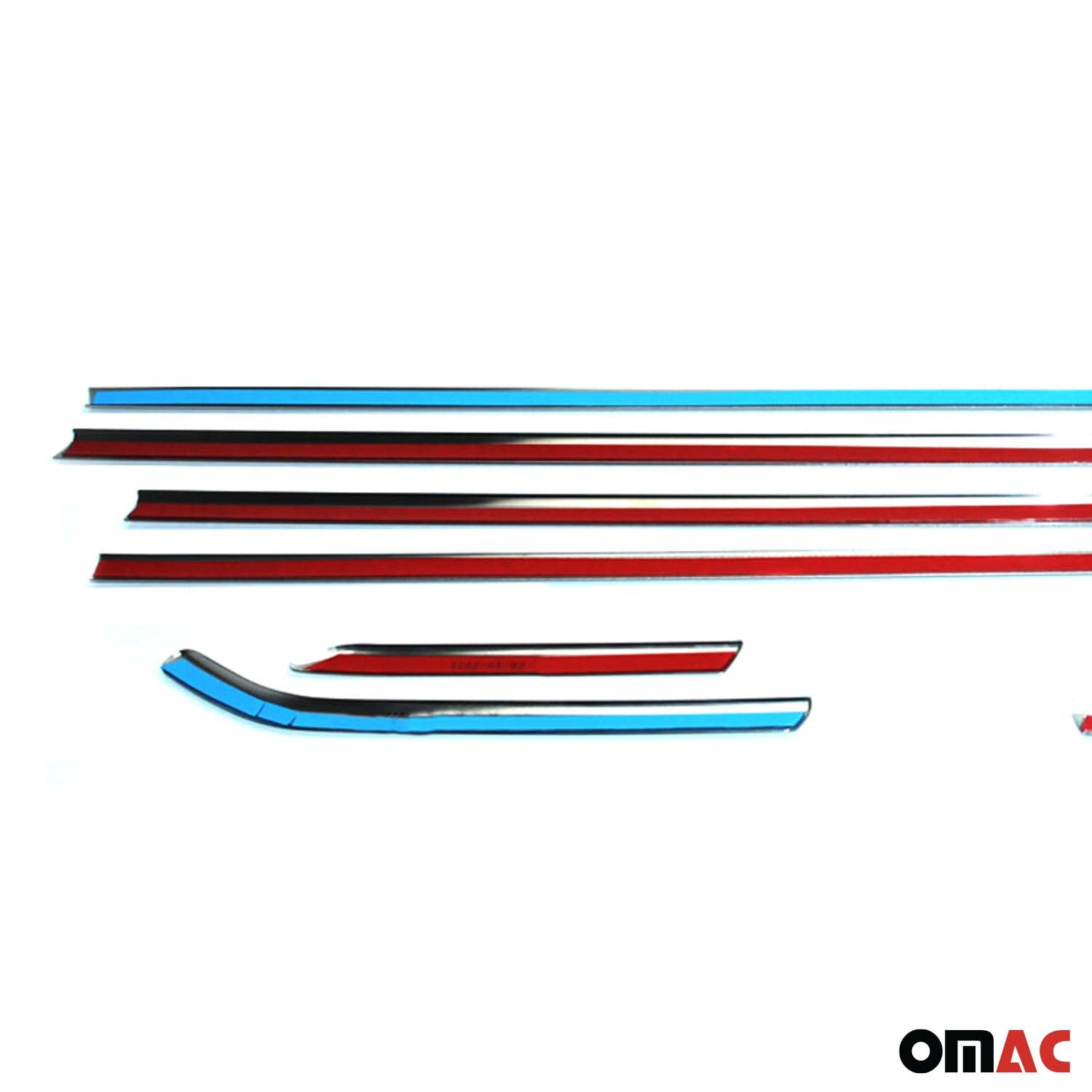 2012-2018 Ford Focus Sedan Window Molding Trim Streamer Stainless Steel