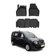 2012-2021 Mercedes Citan Premium Floor Mats Liners Full Set All Weather Heavy Duty Black