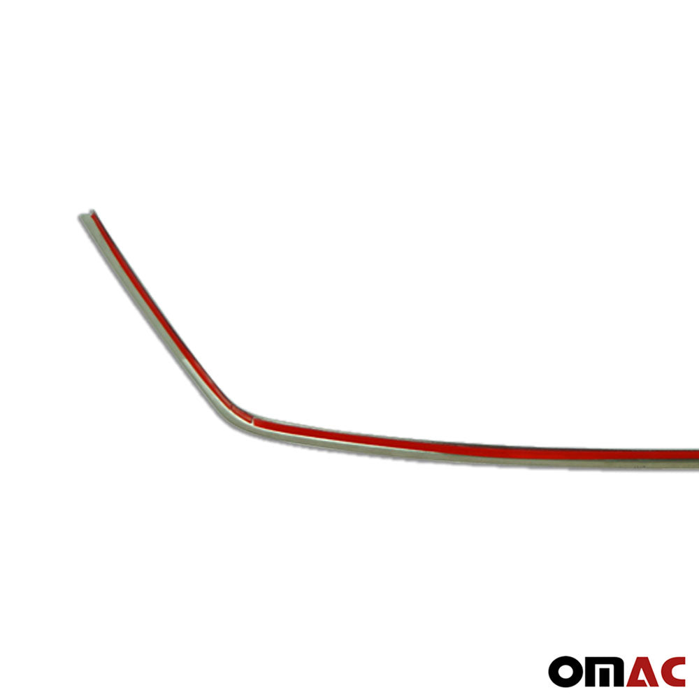 2010-2015 Hyundai Tucson Front Bumper Grill Trim Molding Stainless Steel Silver 1 Pc