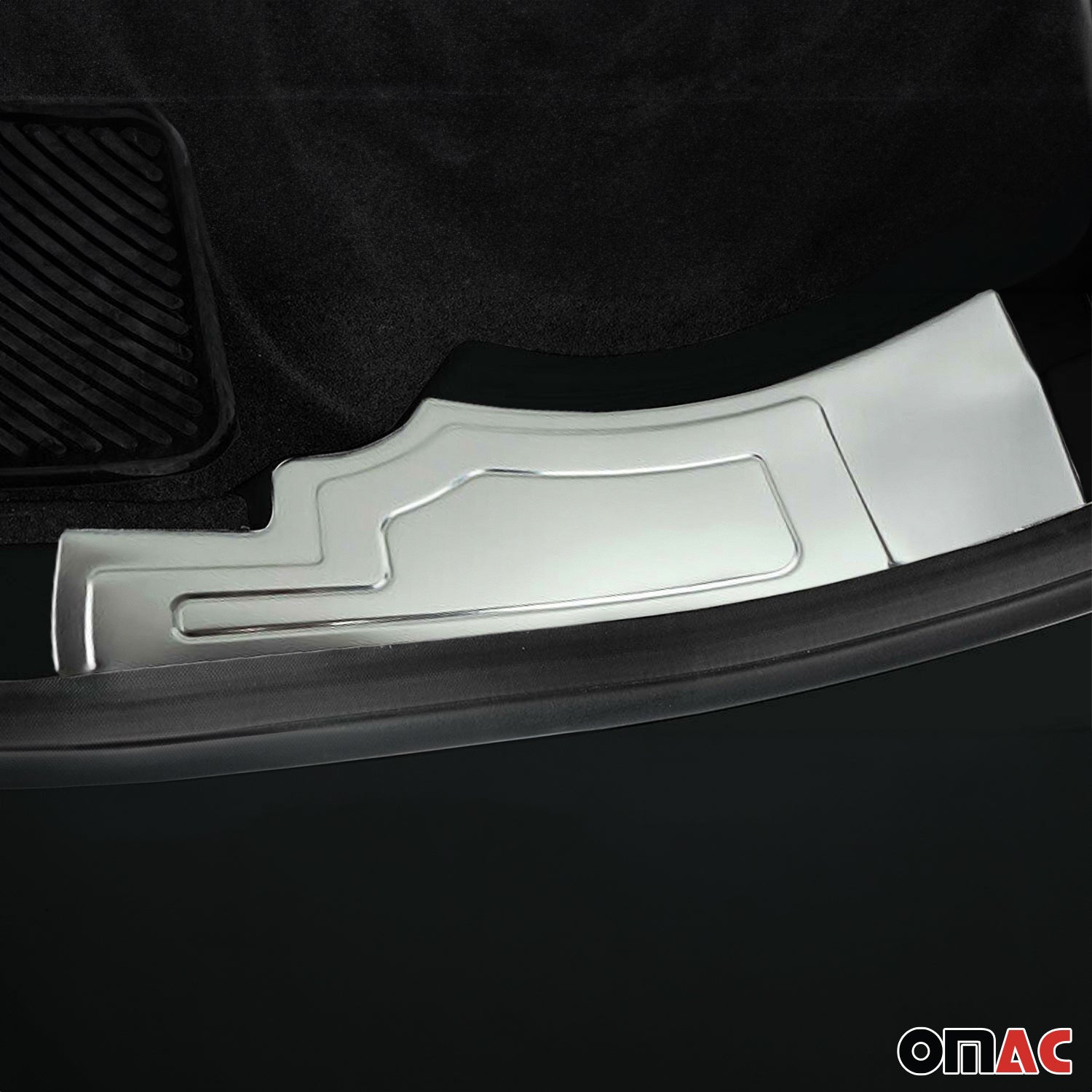 2014-2019 Ford Transit Connect Door Sill Scuff Plate Scratch Protector Stainless Steel