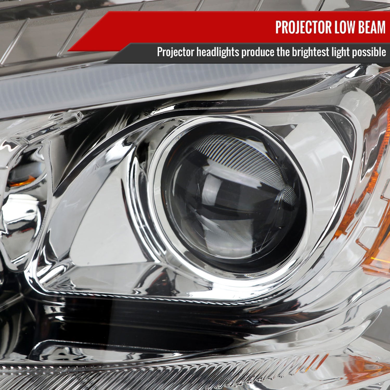 2006-2008 Mercedes Benz W164 ML Class LED Bar Headlights Signal Lights Chrome