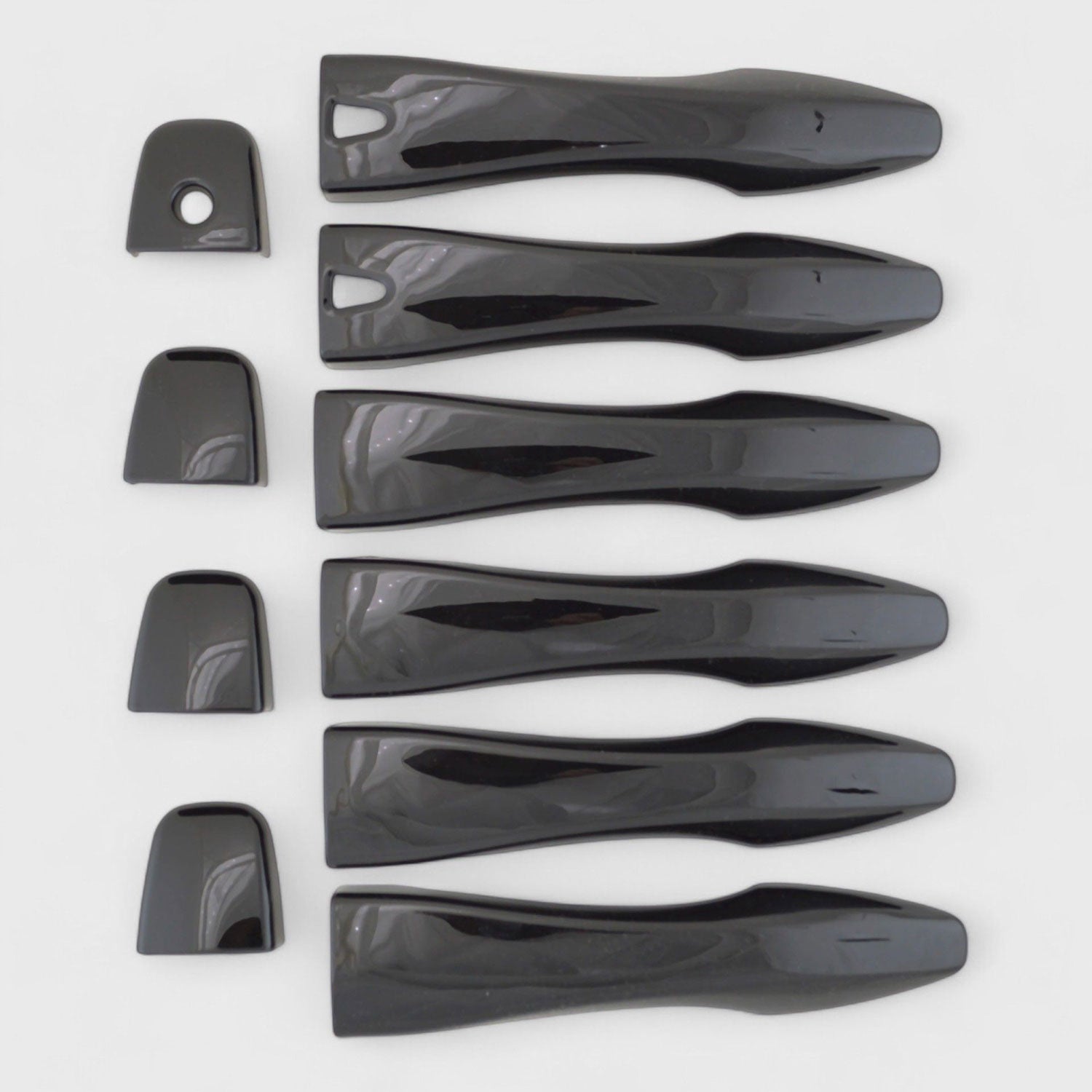 2013-2018 Nissan Altima Door Handle Cover Gloss Black 10Pcs ABS Plastic
