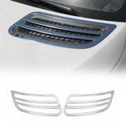 Front Bumper Grill Trim for Mercedes Sprinter W907 910 2019-2026 S.Steel 2Pcs