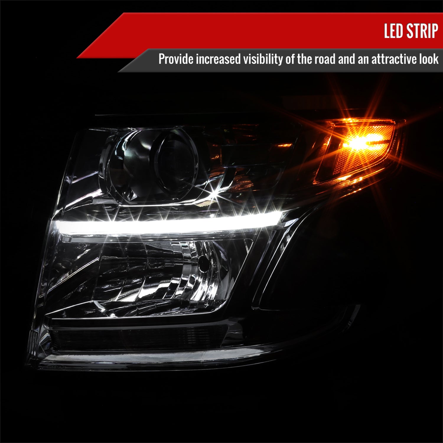 2015-2020 Chevy Tahoe Suburban/ 16-202019 Suburban 3500HD Headlights LED Light