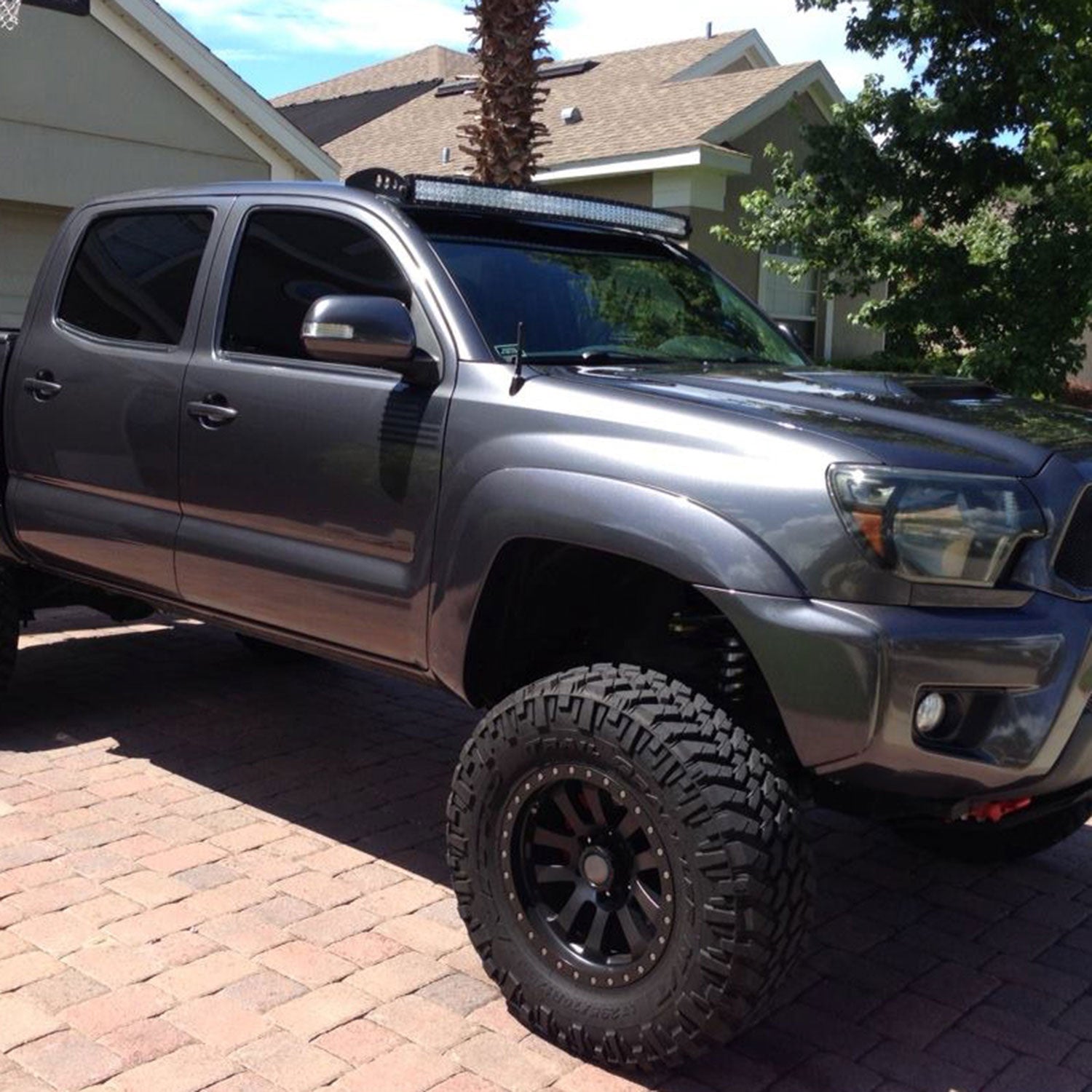 Universal Off Road 6000K 300W 100-LED Fog Light Lamp Bar Aluminum Housing