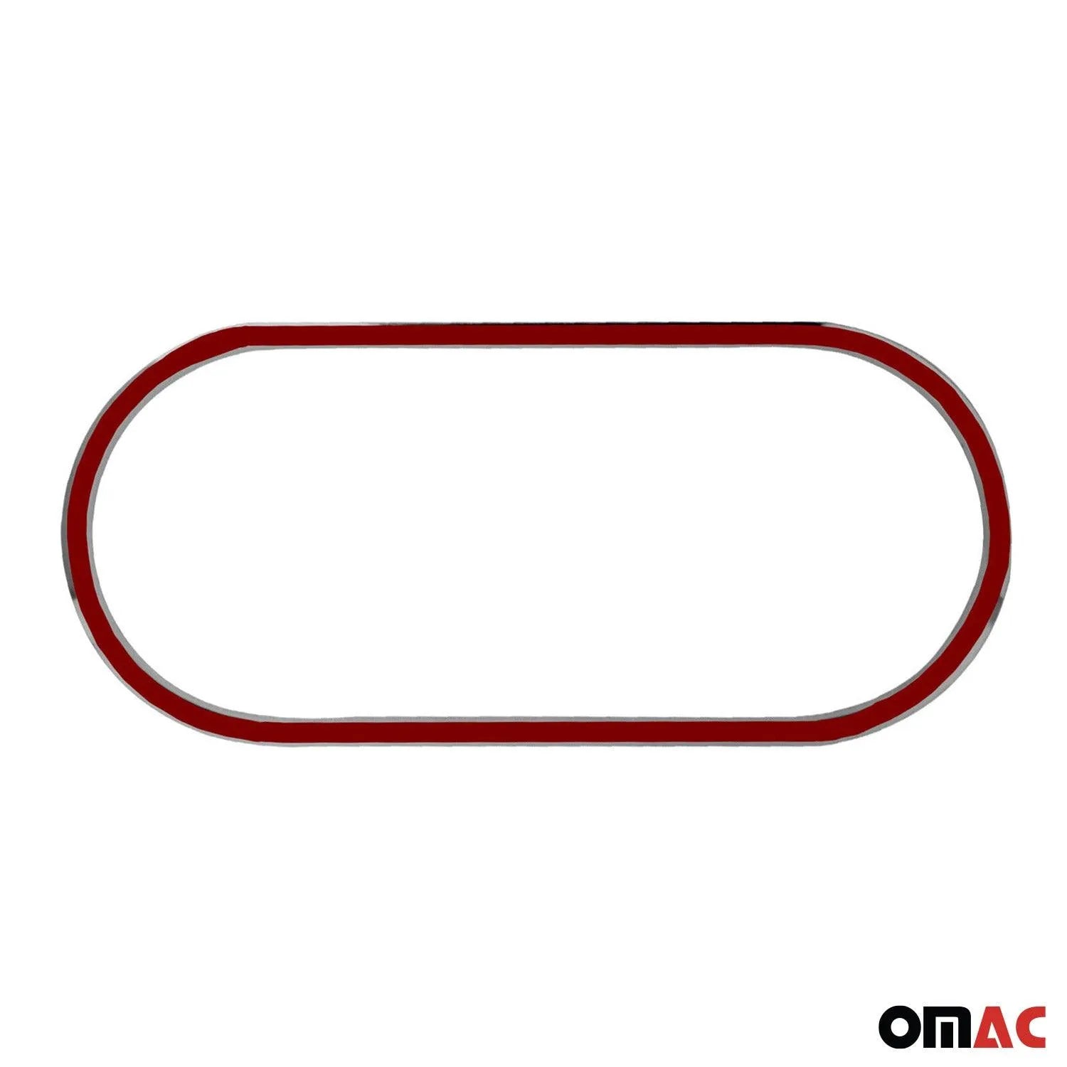 2009-2013 Subaru Forester Front Cup Holder Frame Molding Trim Stainless Steel Silver