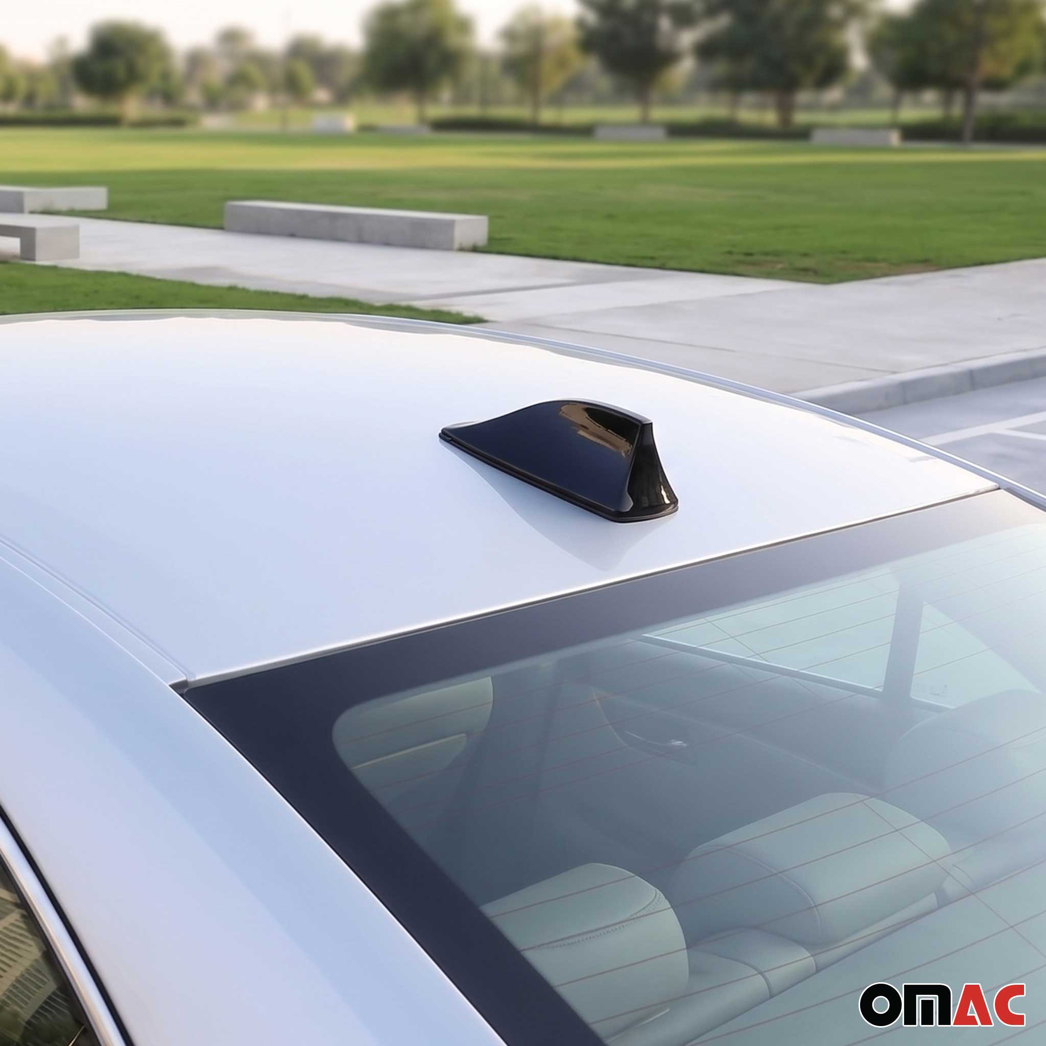 Nissan Rogue Car Shark Fin Antenna Roof Radio AM/FM Signal Black