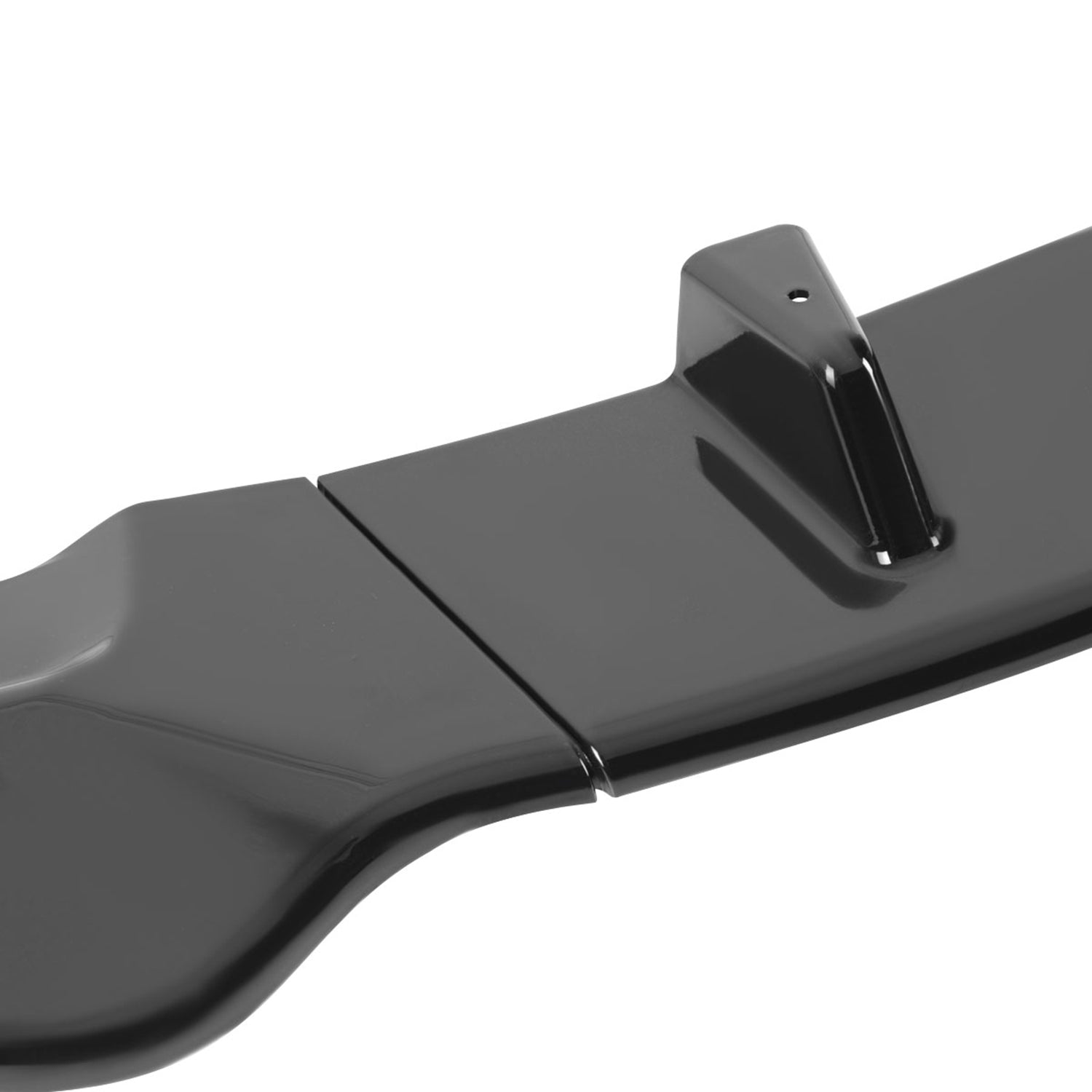 2009-2012 Mazda Miata MX-5 Glossy Black 3Pcs Front Bumper Lip Splitter Kit