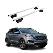 2015-2024 Ford Edge Roof Rack Cross Bars Silver