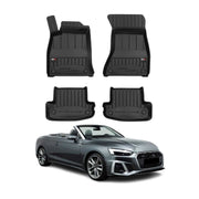 2018-2024 Audi A5 Coupe Cabrio Premium Floor Mats Liners Full Set All Weather Heavy Duty