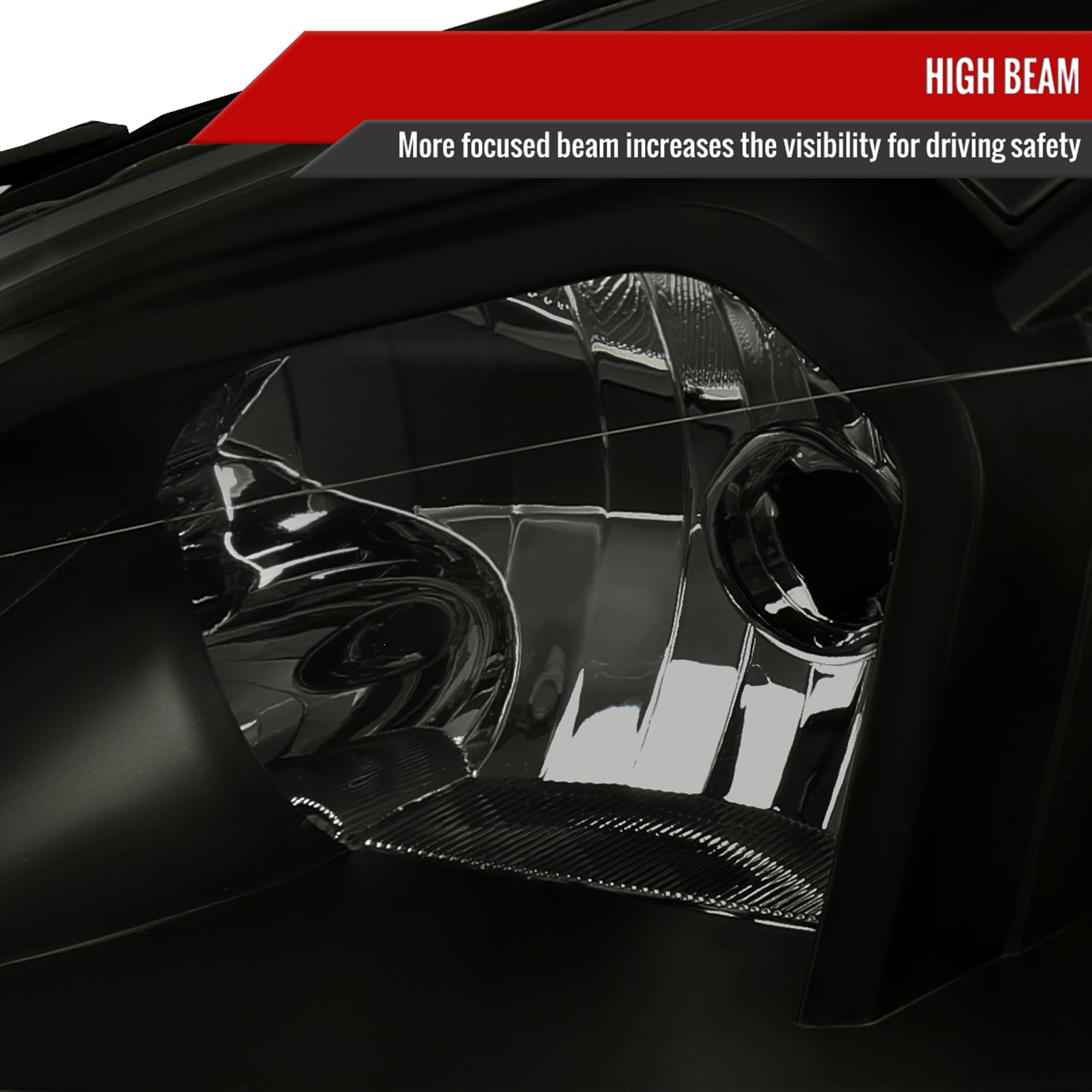 2006-2013 Chevy Impala/Impala Limited/Monte Carlo LED Factory Headlights Smoke