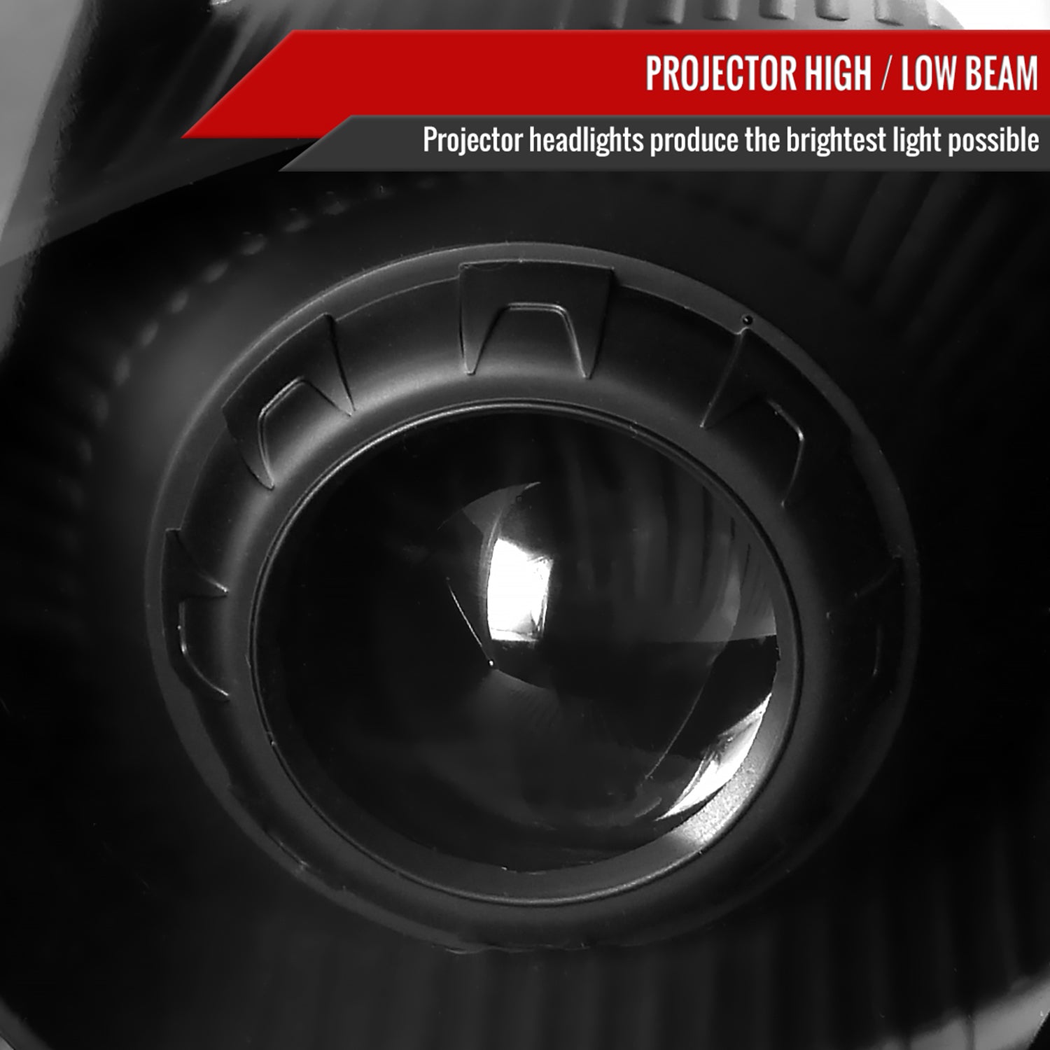 2006-2009 Nissan 350Z SMD LED Light Projector Headlights Matt Black/Clear