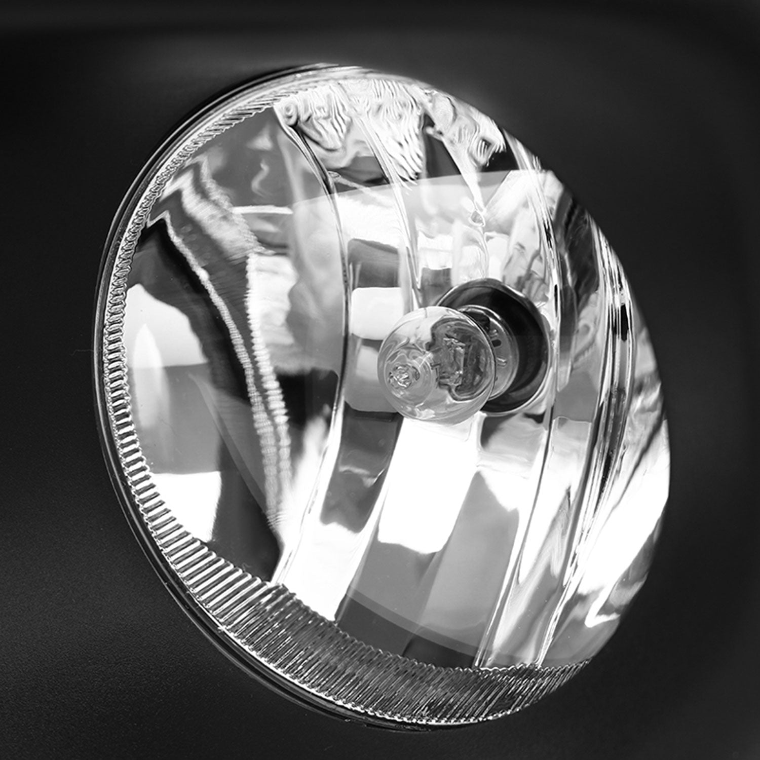 2016-2018 Chevrolet Spark PS24W Fog Lights Chrome Housing/Clear Lens