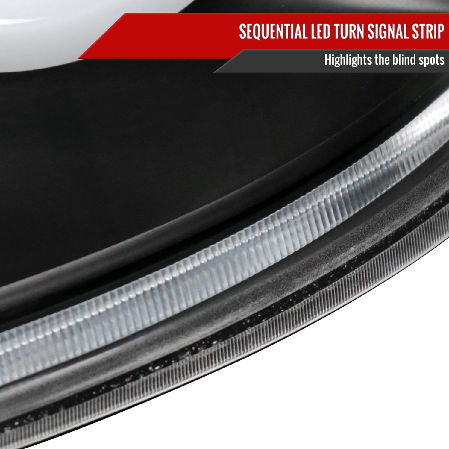 2003-2007 Infiniti G35 Coupe White LED Halo Signal Tail Light Matt Black/Clear