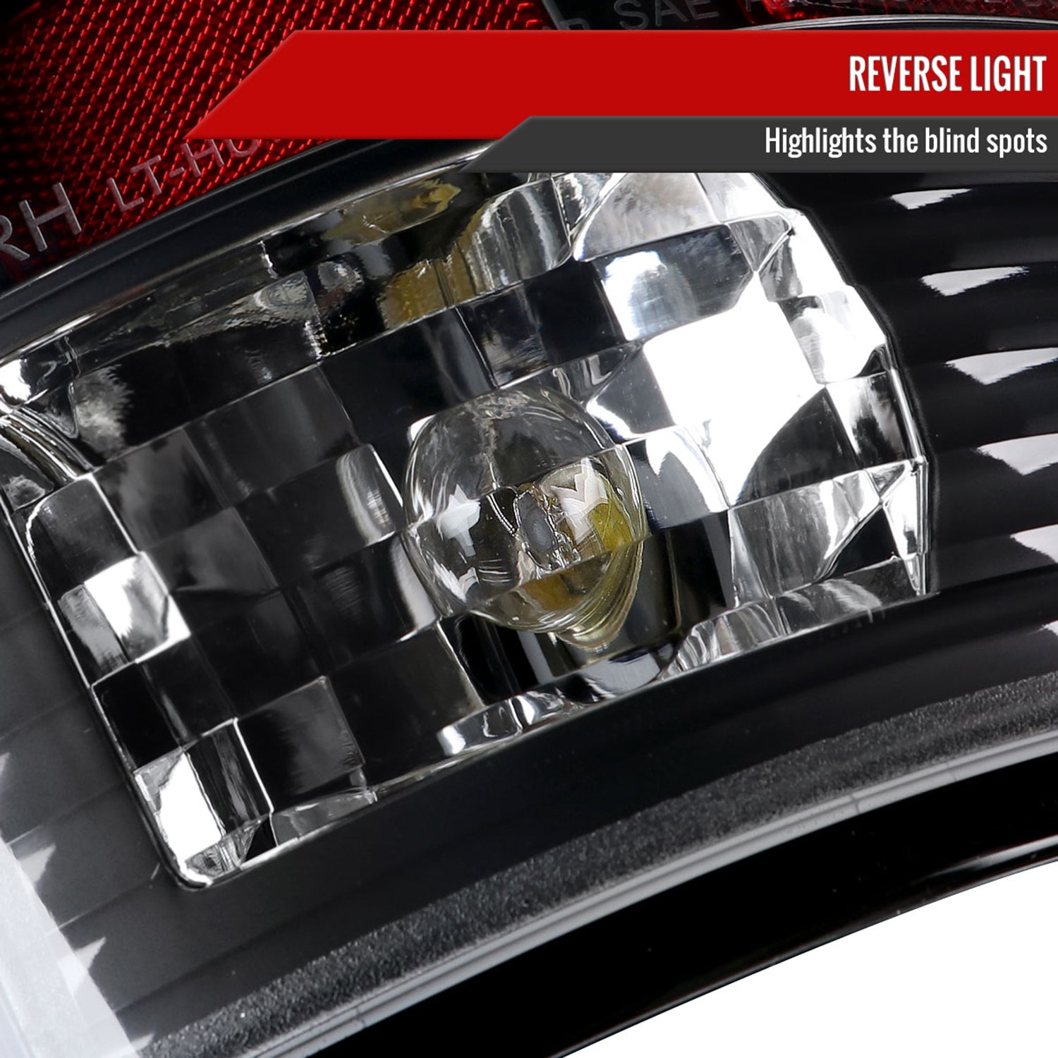 2007-2009 Dodge RAM 1500/2500/3500 LED Tail Lights Matte Black/Clear Lens