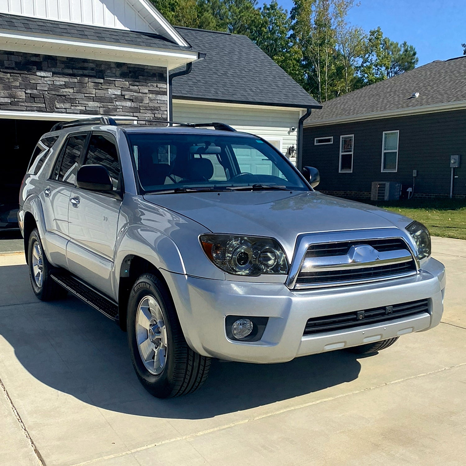 2006-2009 Toyota 4Runner SR5 Limited Projector Style Headlights Chrome/Smoke