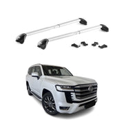 2024-2026 Toyota Land Cruiser J250 Roof Rack Cross Bars Carrier Silver