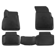 2017-2025 Audi Q7 Q8 Floor Mats Liners Full Set All Weather Black