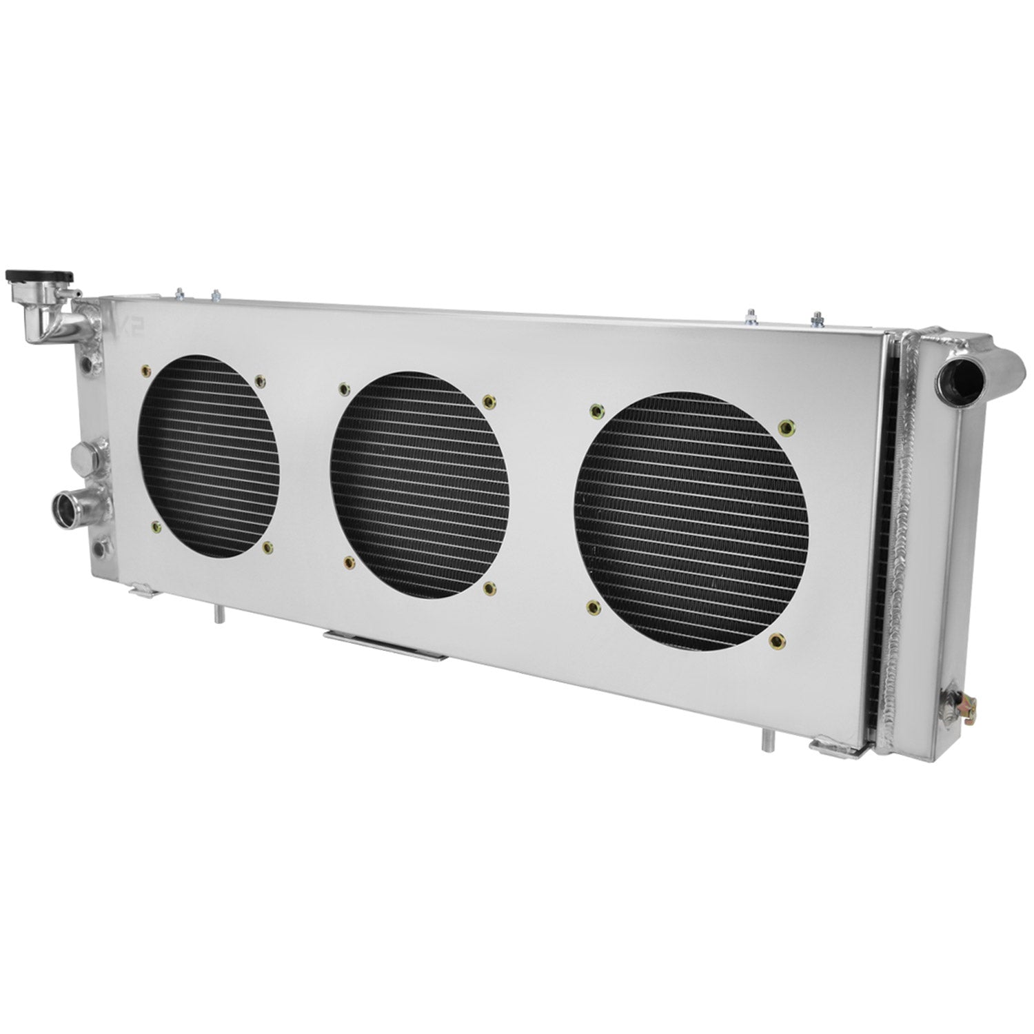 1991-2001 Jeep Cherokee/Comanche 2.5L/4.0L 3 Row Radiator with Fan Shroud