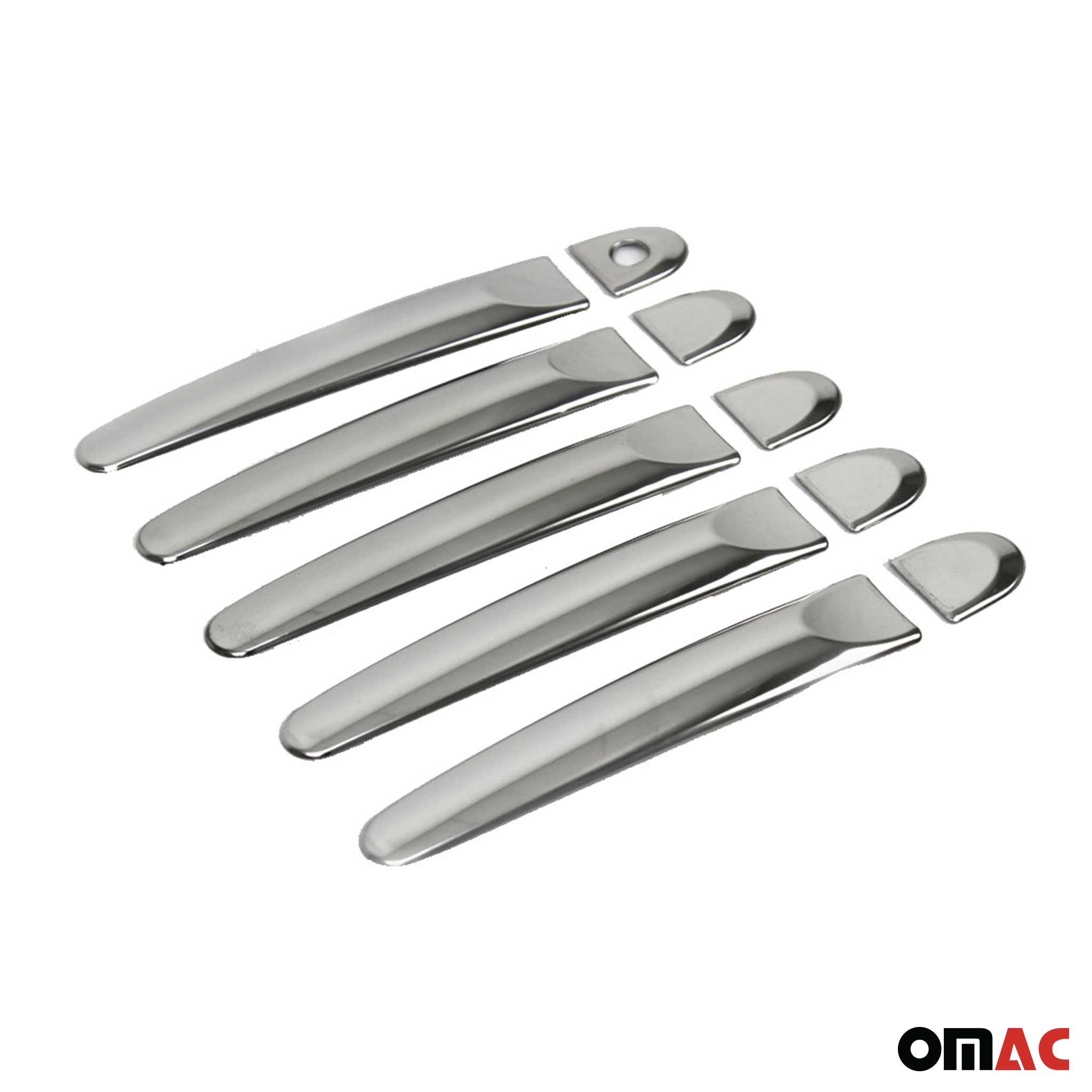 2009-2014 Nissan Cube Car Door Handle Cover Protector Stainless Steel Chrome 10 Pcs