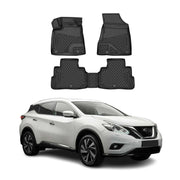 2020-2024 Nissan Murano Floor Mats Liners Full Set All Weather Black