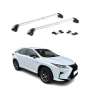 2016-2022 Lexus	RX450h Roof Rack Cross Bars Silver Luggage Carrier 2 Pcs
