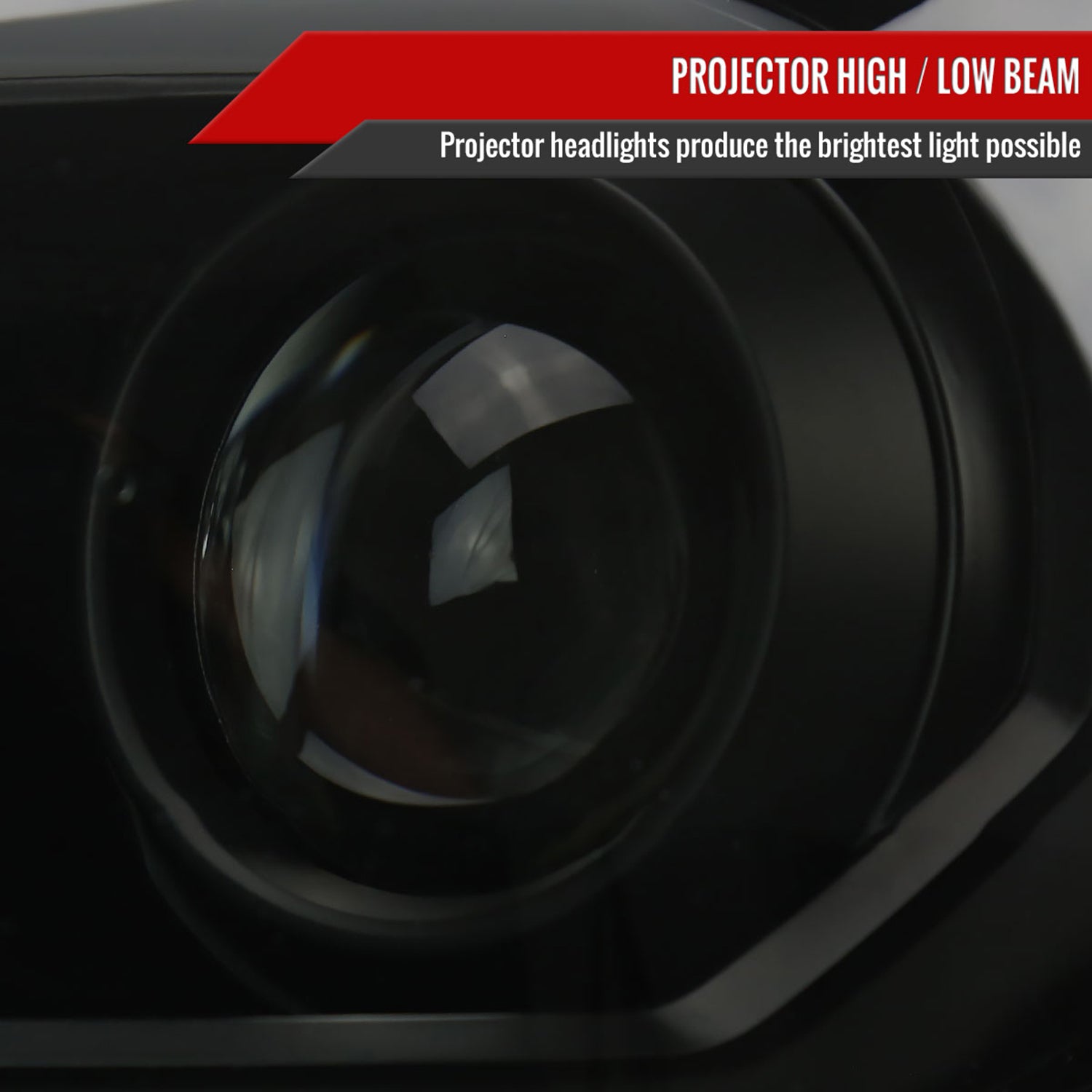 2016-2023 Toyota Tacoma Sequential LED Bar Projector Headlights Black/Smoke