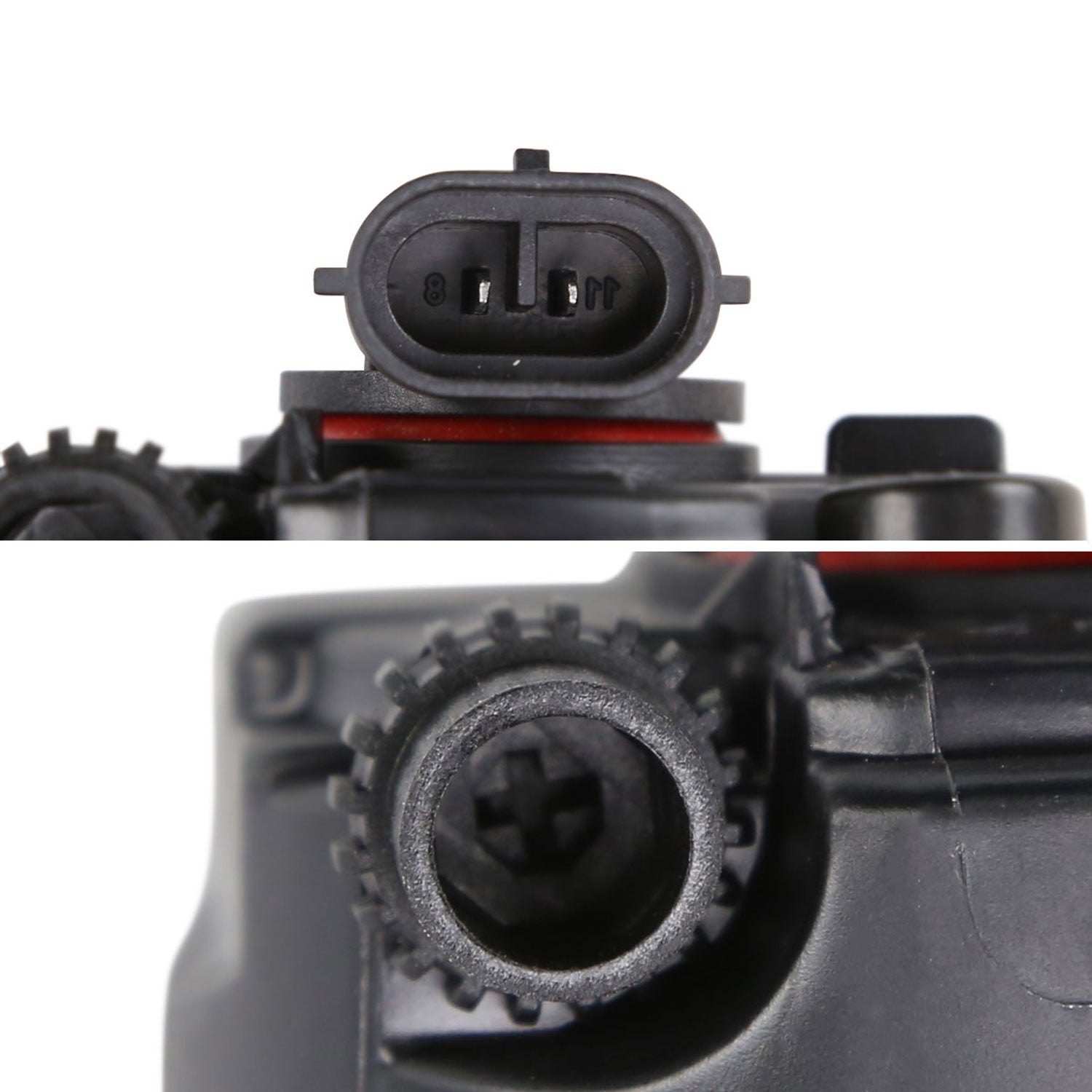 2018-2019 Toyota Sienna 12V/55W H11 Fog Lights Kit - HZ Chrome/Clear Lens