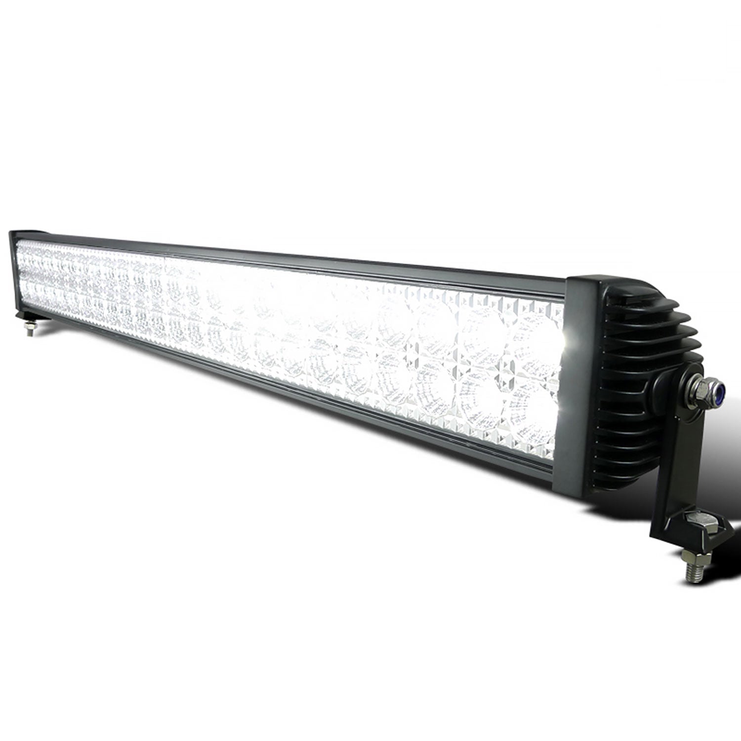 Universal Off Road 6000K Flood/Spot Beam 144W 48-LED Fog Light Lamp Bar Alu