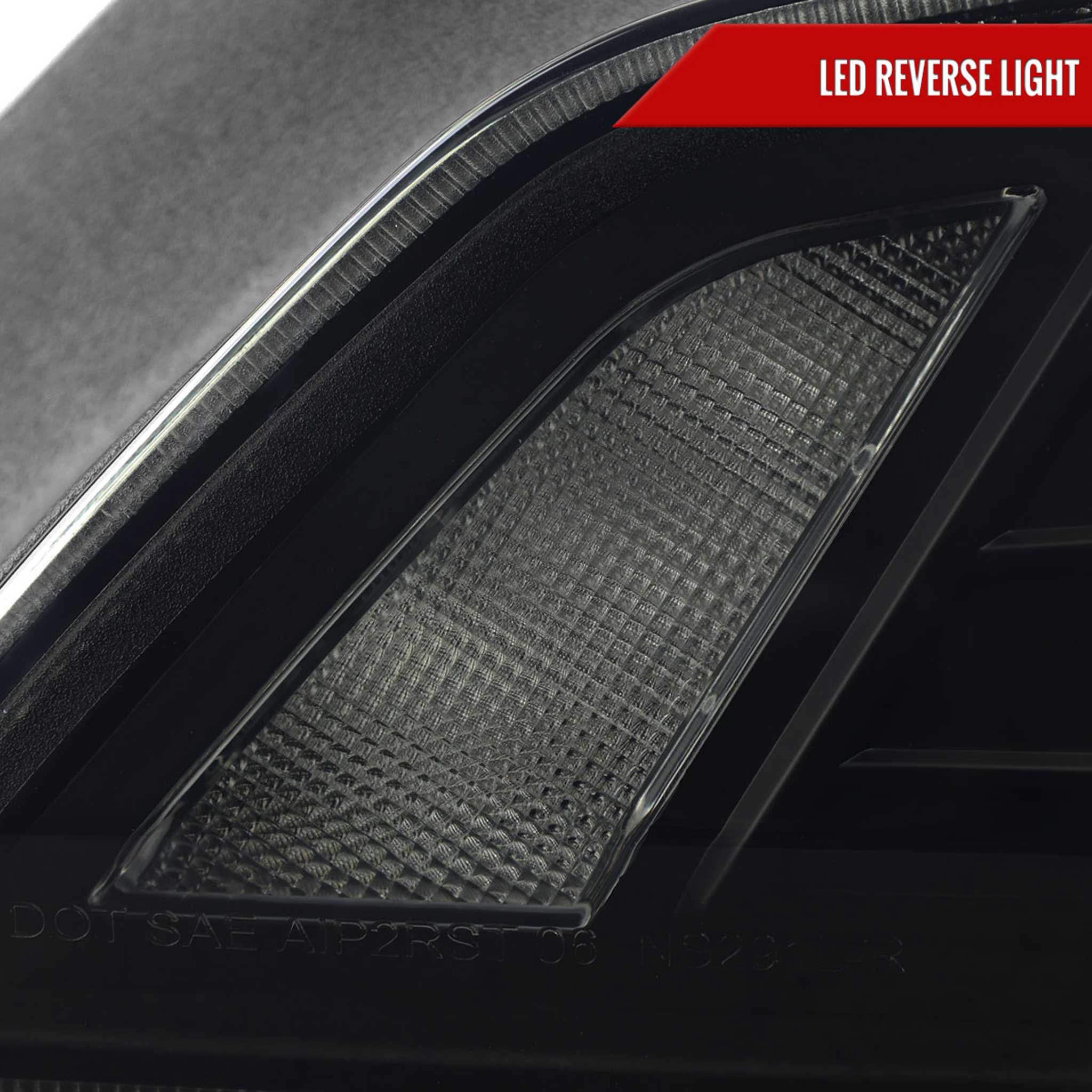 For Infiniti G37 2008-13 / Q60 Coupe 2014-15 LED Tail Lights Switchback Sequential Turn Signals Black Housing Smoked Lens