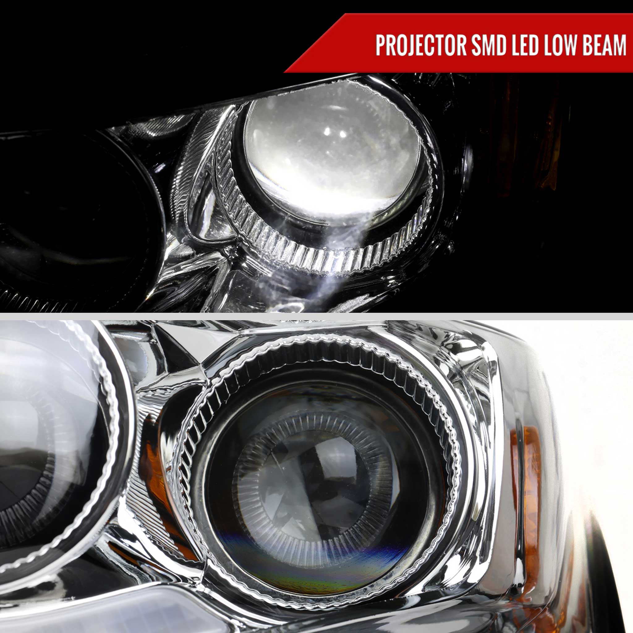 For Lexus IS250 IS350 2014-2016 Full LED Project healight Chrome Housing Clear lens