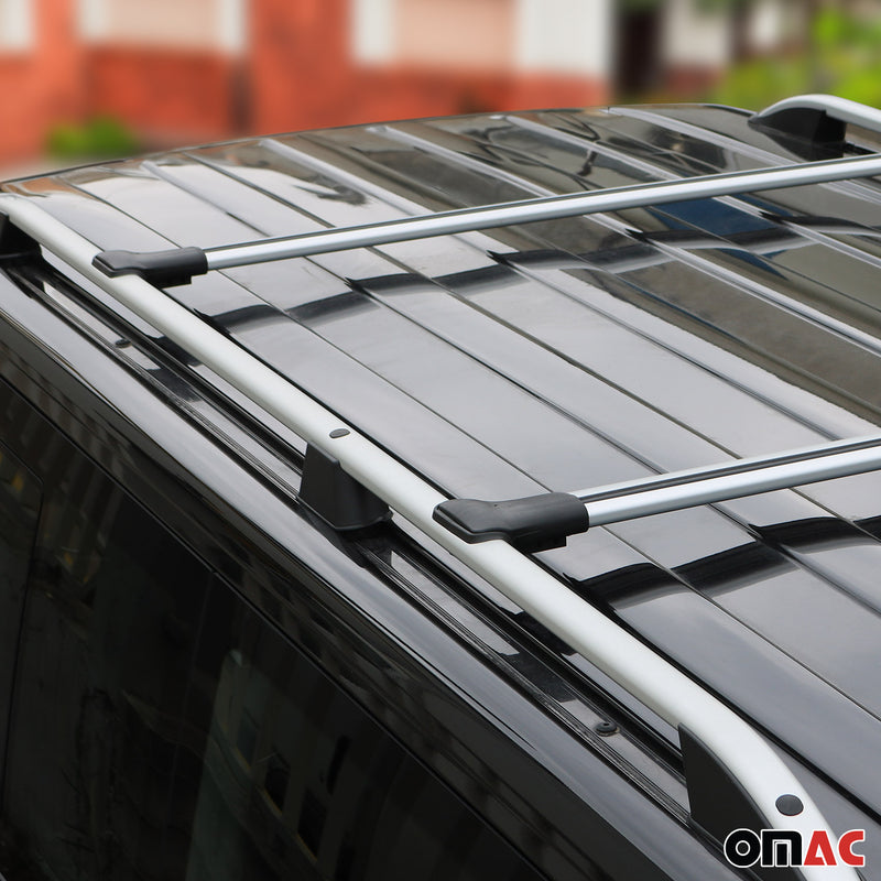 2007-2014 GMC Yukon Roof Rack Cross Bars Silver