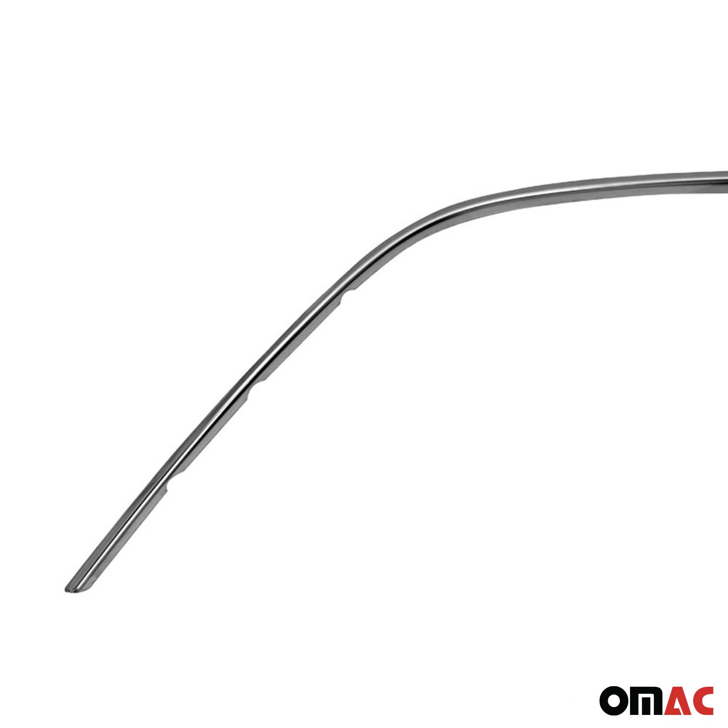 2013-2017 Hyundai Elantra GT Front Bumper Grill Trim Molding Stainless Steel Silver