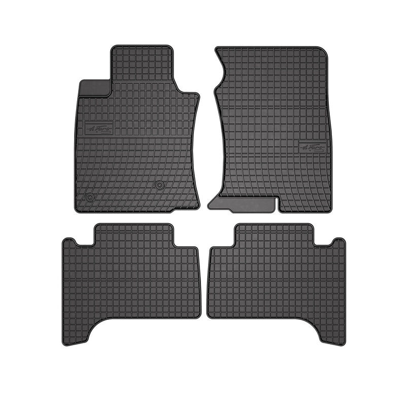 2010-2013 Lexus GX 460 Floor Mats Liners Full Set All Weather Rubber Black