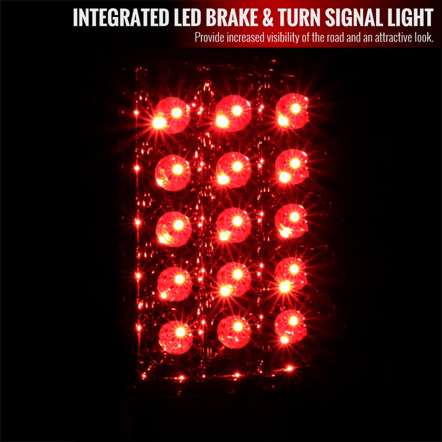 2009-2018 Dodge RAM 1500 2500 3500 LED Tail Lights Chrome/Smoke