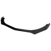Universal Glossy Black Polypropylene 3Pcs Bumper Lip Spoiler Splitter