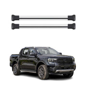 2024 Ford Ranger Roof Rack Cross Bars Silver
