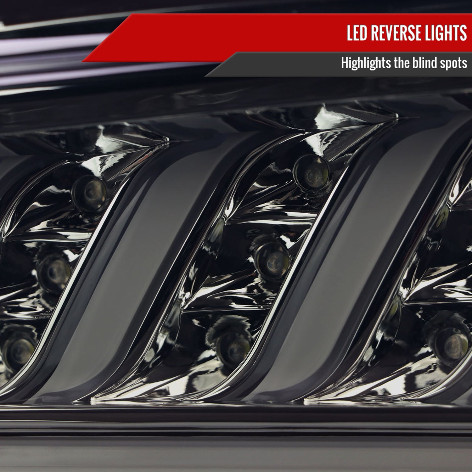 2016-2018 Chevy Camaro Sequential LED Tail Lights Chrome Housing/Smoke Lens