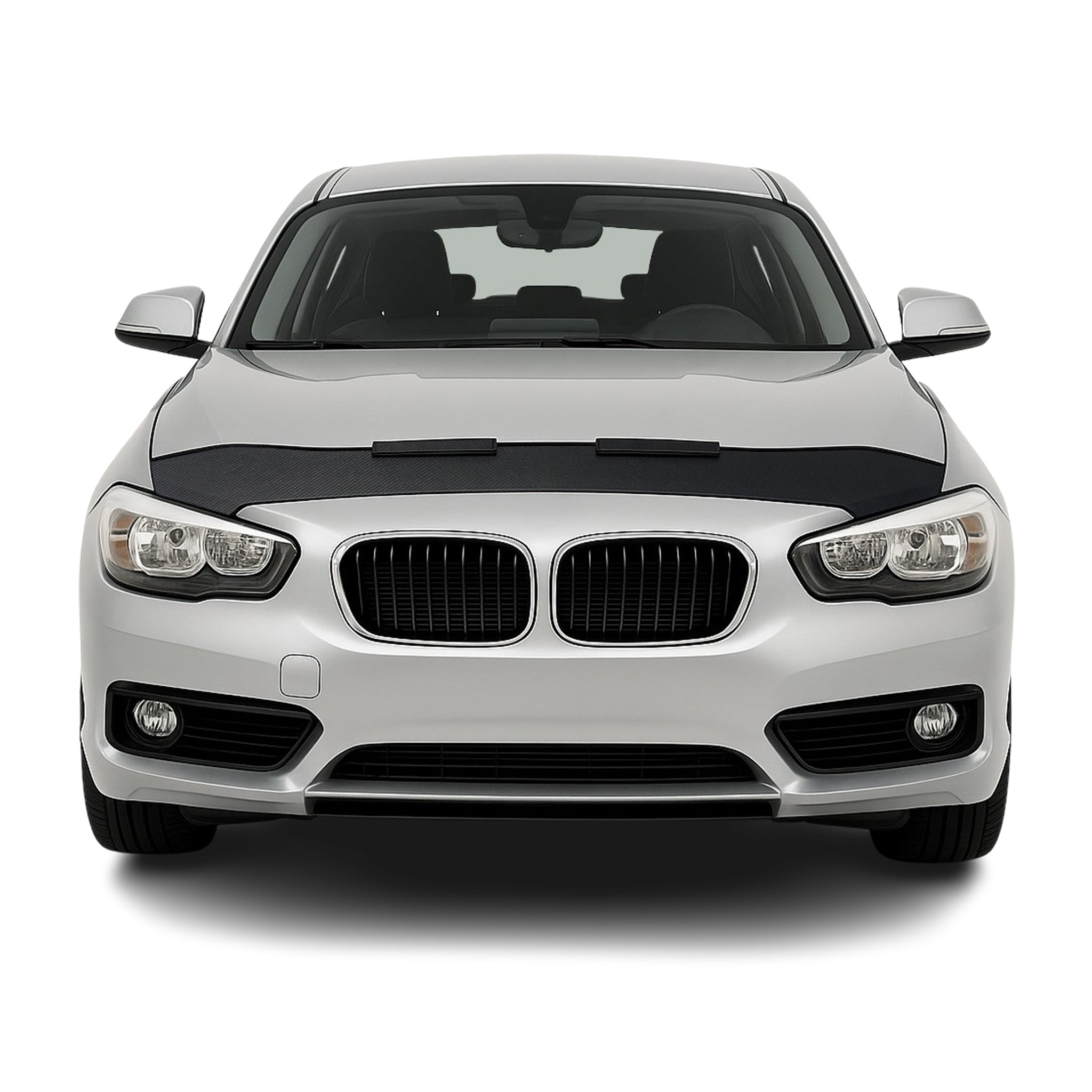 2012-2019 BMW 1 Series F20 F21 Car Bonnet Mask Hood Bra Half Carbon