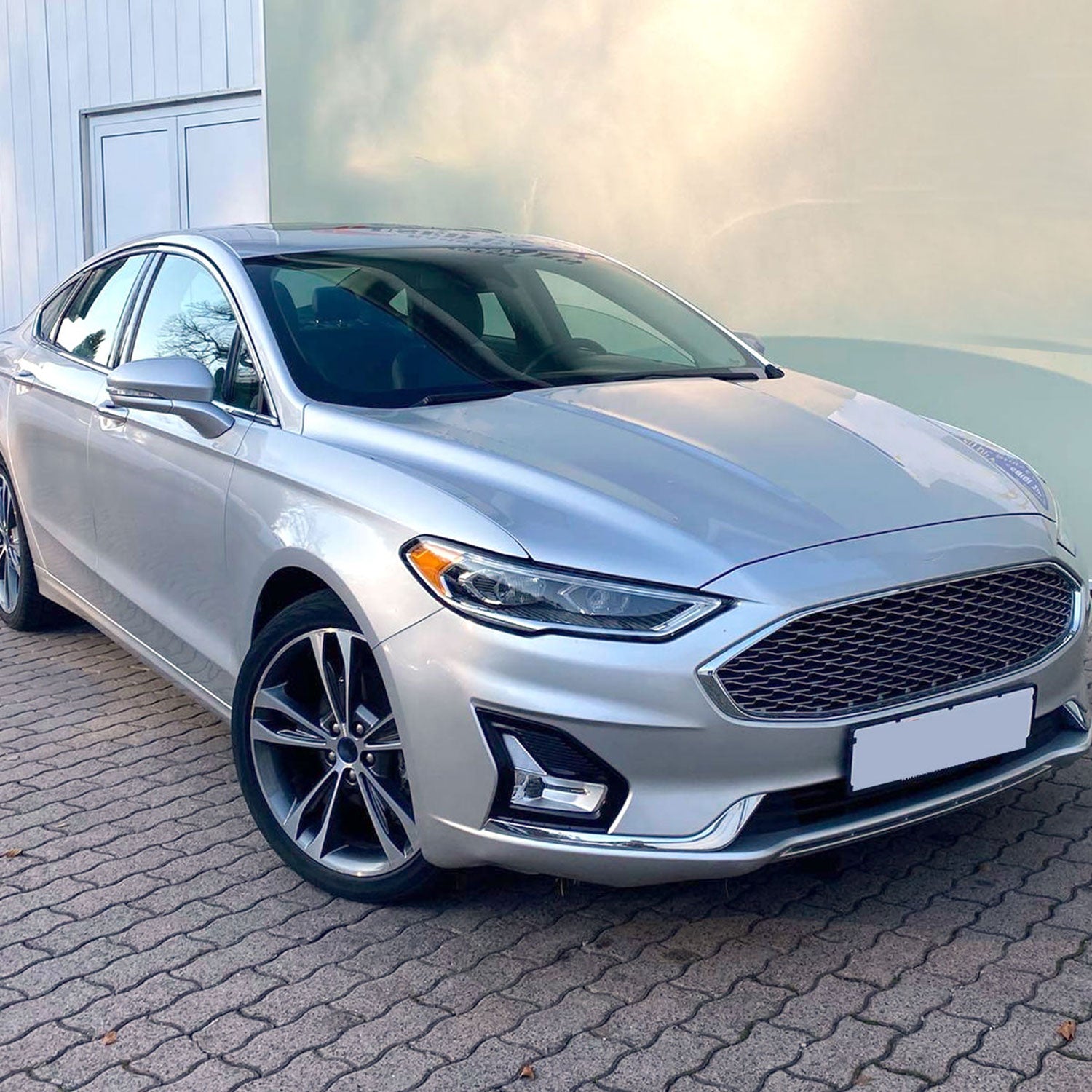 2019-2020 Ford Fusion LED Fog Lights Kit Chrome Housing/Clear Lens