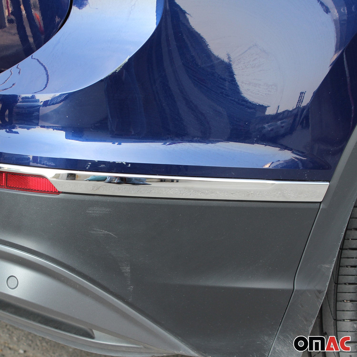 2018-2024 VW Tiguan SWB Rear Trunk Molding Trim Stainless Steel